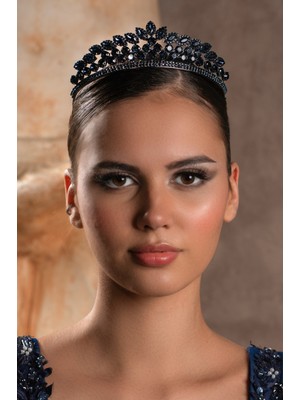 Hediyelik Hikayeler BT819 Lacivert Kına Tacı