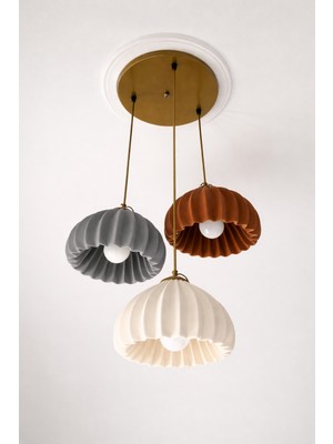 Dream Mode Solis 3’lü Sarkıt Avize | Modern Tasarım Iç Mekan Aydınlatması