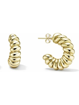 Venüs Design Çelik Halka Küpe