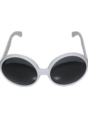 Kuzgun Ticaret 80 Li Yıllar Beyaz Renk Nostalji Yeşilçam Parti Gözlüğü