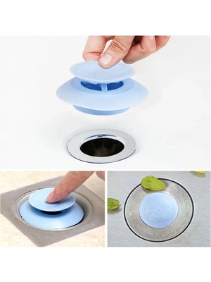 Balkan Grup Mutfak - Küvet- Banyo Lavabosu Için Filtreli Tıkama Aparatı