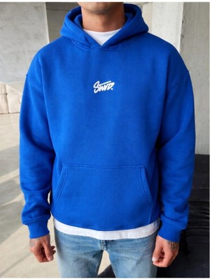 Zavixo -Erkek Premium 3 Iplik Baskılı Oversize Sweatshirt – Trend Streetwear 202