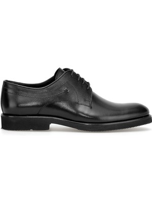 Marcomen 152-7377 Erkek Hakiki Deri Klasik Ayakkabı Siyah