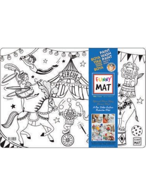 Lisinya Funny Mat - Sirk 33,5X48CM