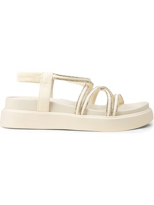 Deery Kadın Bej Sandalet - K0086ZBEJC01