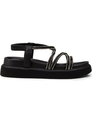 Deery Siyah Kadın Sandalet - K0086ZSYHC01