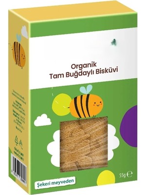 SHC4200 Organik Tam Buğdaylı Bisküvi 55GR