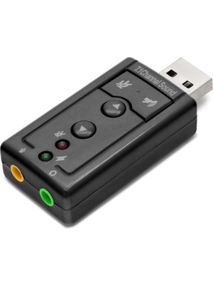 Store Mania Ieg™ USB Harici Ses Kartı 7.1 - Siyah HDX5255