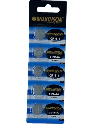 Epilons Wılkınson 1616 3V Lityum Düğme Pil 5'li Paket