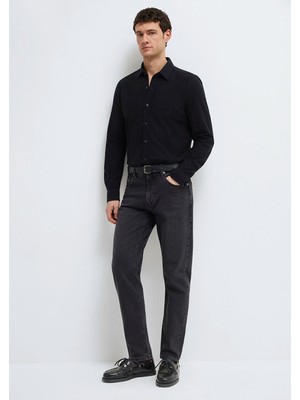 Mavi Siyah Gömlek 0212062-900