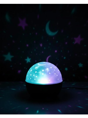 Romantik Ortamlar Için Yıldız Projektör Lamba Midastech