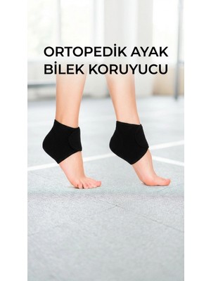 Nazen İstanbul Ortopedik Topuk Dikeni Destekli Silikonlu Çorap 2'li Set