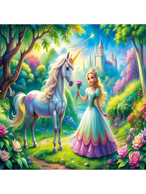 SHC4200 31755 Princes Unicorn 50 Parça Puzzle