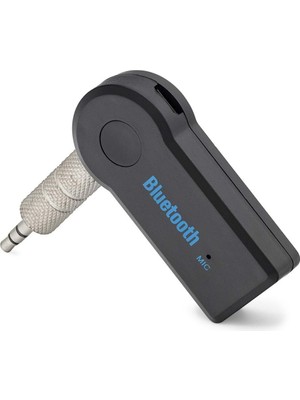 Store Mania Ieg™ Aux Bluetooth Ses Alıcı Adaptör Handsfree - Siyah HD9001