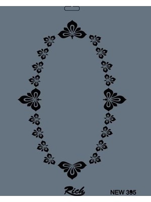 SHC4200 Mey Ithalat® New Seri N-395 Stencil 35X25 cm
