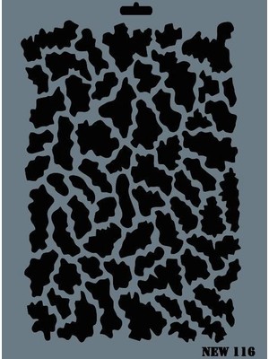 SHC4200 Mey Ithalat® New Seri N-116 Stencil 35X25 cm