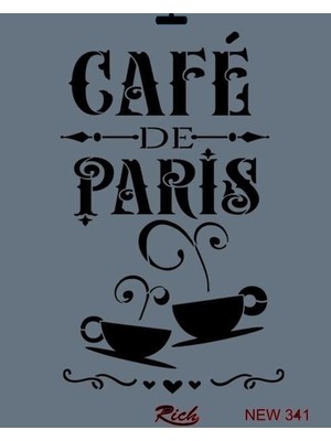 SHC4200 Mey Ithalat® New Seri N-341 Stencil 35X25 cm