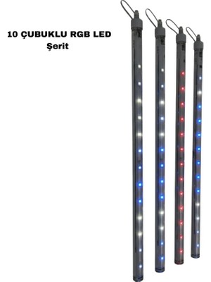 10 Çubuklu Dekor LED Midastech