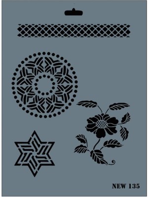 SHC4200 Mey Ithalat® New Seri N-135 Stencil 35X25 cm