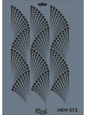 SHC4200 Mey Ithalat® New Seri N-572 Stencil 35X25 cm