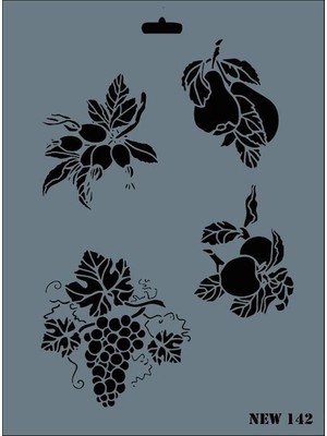 SHC4200 Mey Ithalat® New Seri N-142 Stencil 35X25 cm