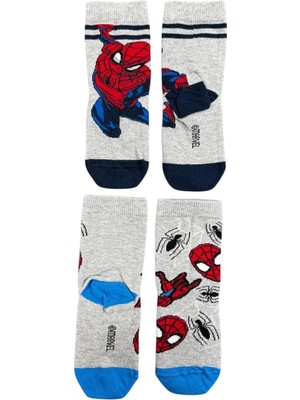 CNS Concept Örümcek Adam Ikili Çocuk Çorap (1) 19-23 Numara