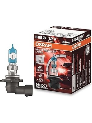 SHC4200 Ampul Night Breaker Laser Hb3 12V 60W%150&APOS;YE Kadar Fazla Işık 150M&APOS;YE Kadar Fazla G