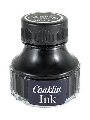 SHC4200 Conklin Mürekkep Serisi CK72137 Documental Permanent Black 90 ml Mürekkep