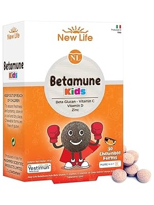 SHC4200 New Life Betamune Kids 30 Çiğneme Tableti