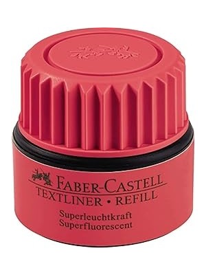 SHC4200 Faber-Castell Fosforlu Mürekkebi Kırmızı