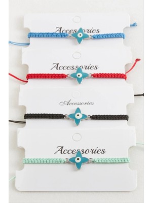 Hsc Bilişim Çiçek Nazar Makrome Örgülü Bileklik