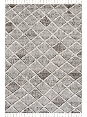 Has 1950 Mistral 191411 Krem - Elmas Desenli Modern Salon ve Oturma Odası Halısı