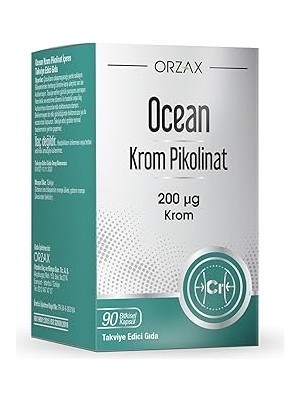 SHC4200 Orzax Krom Pikolinat 20 Mcg 90 Kapsül
