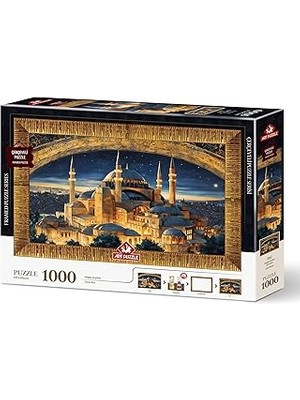 SHC4200 Puzzle Ayasofya 1000 Parça Çerçeveli Puzzle