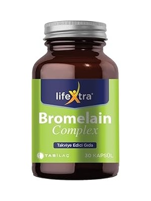 SHC4200 Lifextra Bromelain Complex 30 Kapsül