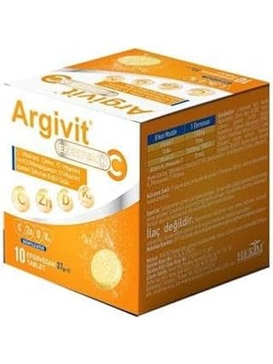 SHC4200 Argivit Efervesan C Tablet 10 Tablet