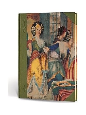 SHC4200 Le Color Osmanlı Kaftan Journal Çizgili Sultan Yeşil