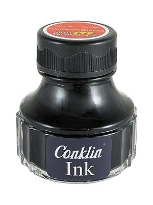 SHC4200 Conklin Mürekkep Serisi CK72129 Mandarin Orange 90 ml Mürekkep