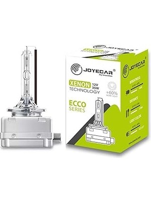 SHC4200 Joyecar D1S Xenon Far Ampulü, 12V 35W, 6000K Beyaz Işık,%60 Daha Fazla Aydınlatma, Serisi