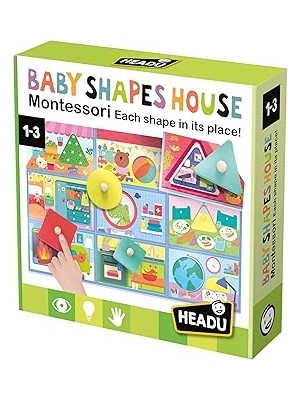 SHC4200 Headu Baby Shapes House Montessorı (1-3 Yaş)