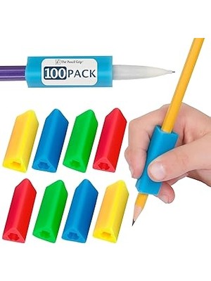 SHC4200 The Pencil Klasik Üçgen Kavrama Ergonomik Yazma Yardımcısı, Sağ Veya Sol Elini Kullananlar Içi