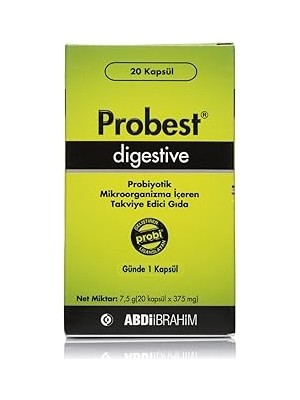 SHC4200 Probest Digestive Mikroorganizma Içeren 20 Kapsül