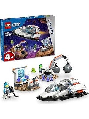 SHC4200 City Uzay Gemisi Asteroit Keşfi 60429 – 4 Yaş Üzeri Çocuklar Için Hediye Fikri, Meteroit