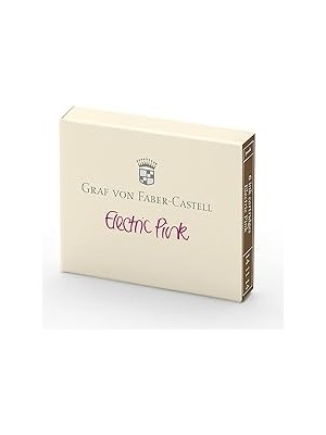 SHC4200 Graf Von Faber-Castell Dolma Kalem Kartuşu 6'lı Pembe