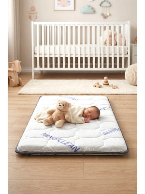 Artex 5Cm Nano Süngerli Bebek Çocuk Beşik Yatağı 70x130 Park Yatak Oyun Parkı Yatağı