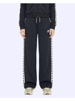 Kappa Alber Pant Kadın Siyah Regular Eşofman Altı