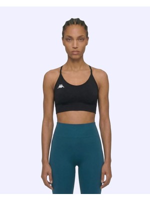 Kappa Julieta Kadın Siyah Slim Sporcu Sütyeni