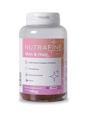 SHC4200 Skin &amp; Hair Gummy – Hidrolize Kolajen, Hyaluronik Asit, Glutatyon Biotin Içeren Cilt&amp;saç