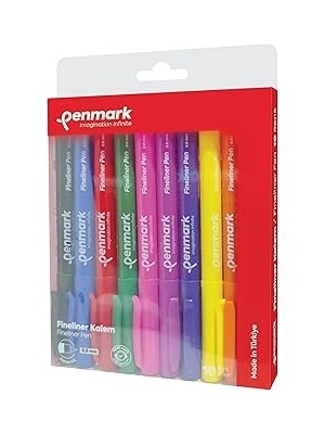 SHC4200 Penmark Fineliner Kalem 0,6 Milimetre Japon Uç 10'lu