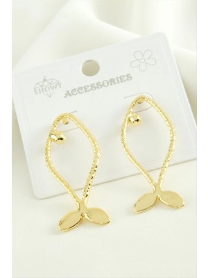 SiHako Balık Metal Küpe